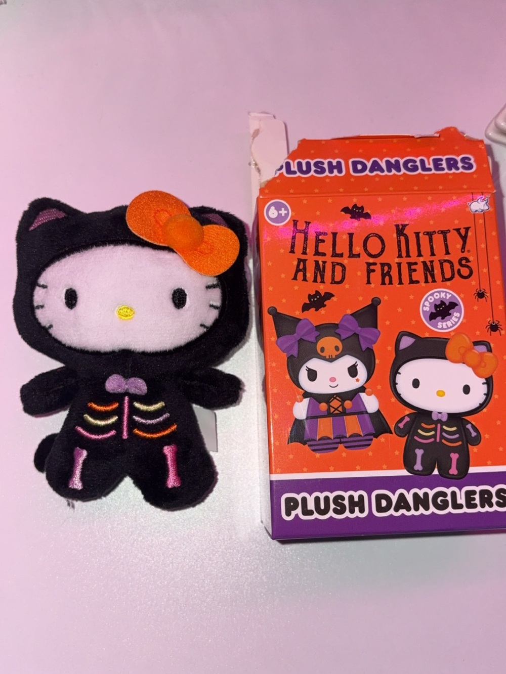 Hello Kitty Halloween Plush Keychain